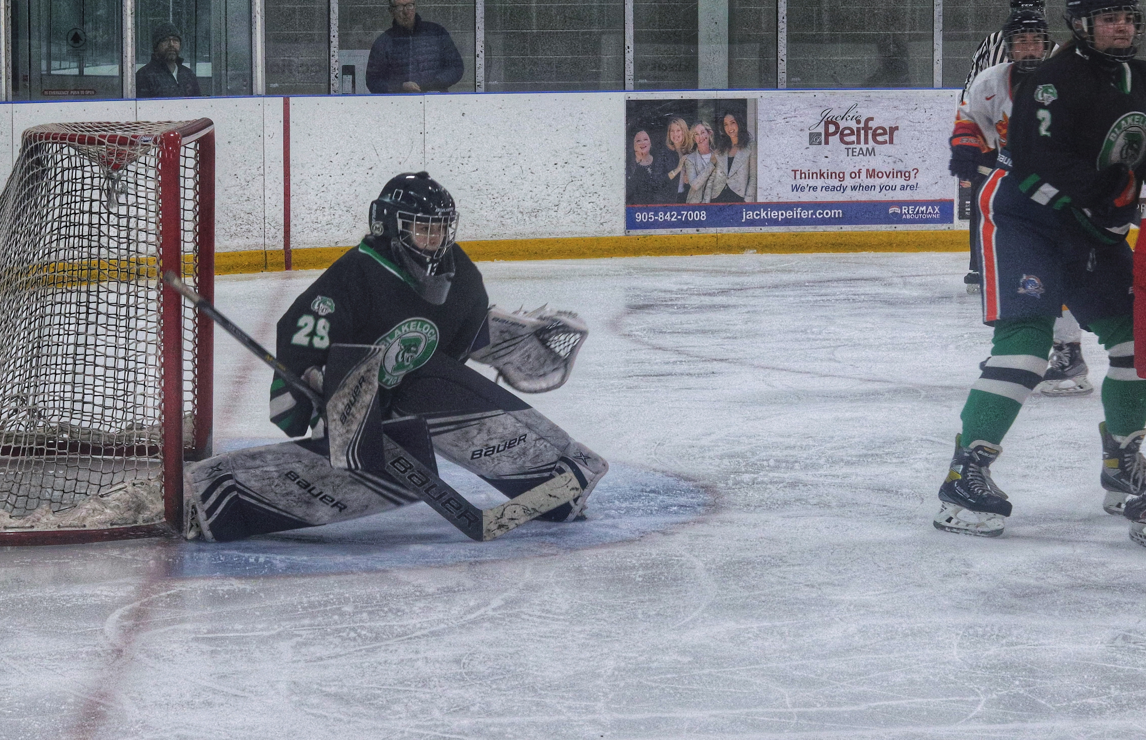 Audrey Cabaday stands her ground | Blakelock faced a never ending onslaught in the 3rd period of Friday